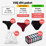 Bästsäljare – Menstruationstrosor Mix & Match
